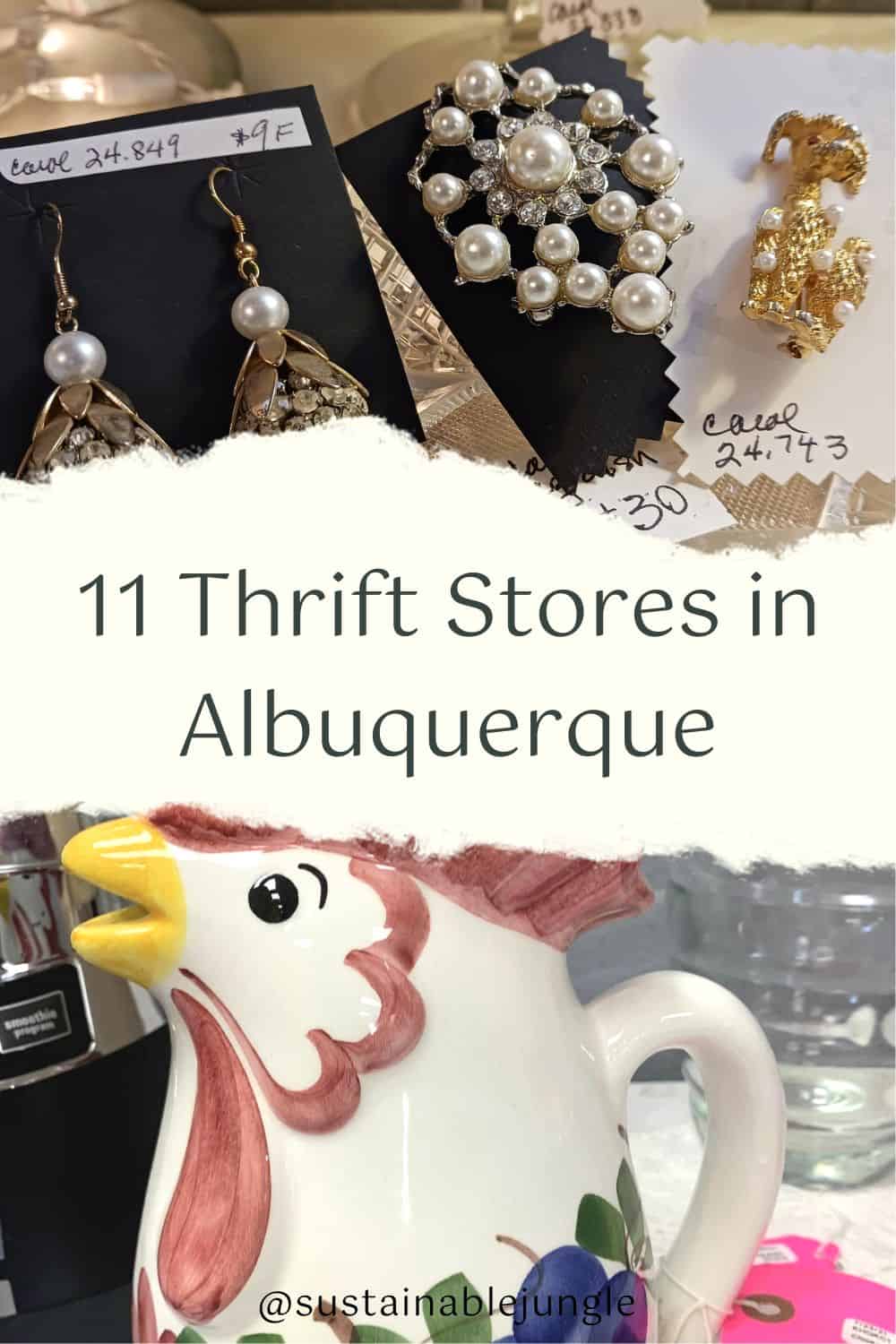 11 Albuquerque Thrift Stores In the Colorful State of Consignment Images by Antique Co-op and Your Other Closet #thriftstoresAlbuquerqe #thriftstoresABQ #consignmentstoresalbuquerque #albuquerquethriftstores #bestthriftstoresinalbuquerqueNM #sustainablejungle