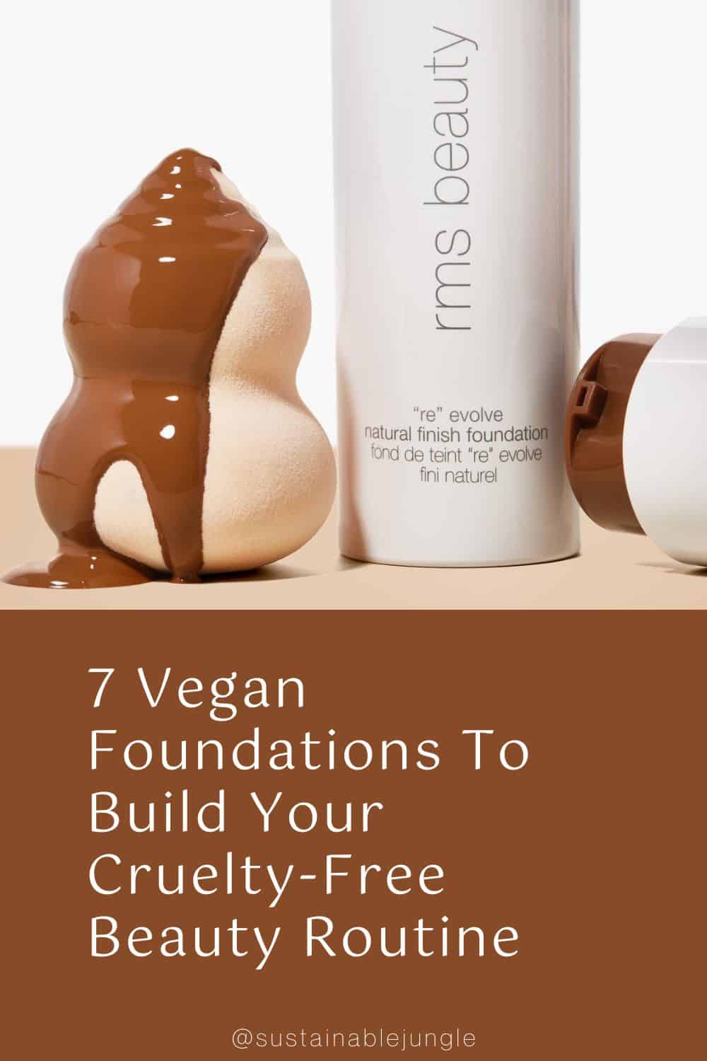 7 Vegan Foundations To Build Your Cruelty-Free Beauty Routine Image by RMS Beauty #veganfoundation #bestveganfoundations #veganfoundationmakeup #crueltyfreefoundation #crueltyfreefoundationfordryskin #crueltyfreefullcoveragefoundation #sustainablejungle
