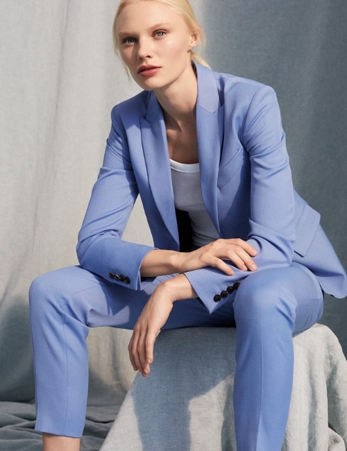 7 Sustainable Suits & Blazers To Look Ethical & ProfessionalImages by Filippa K#sustainablesuits #sustainablemenssuits #sustainablewomenssuits #ethicalsuits #ethicalbusinesssuits #sustainablesuitbrands #sustainablejungle