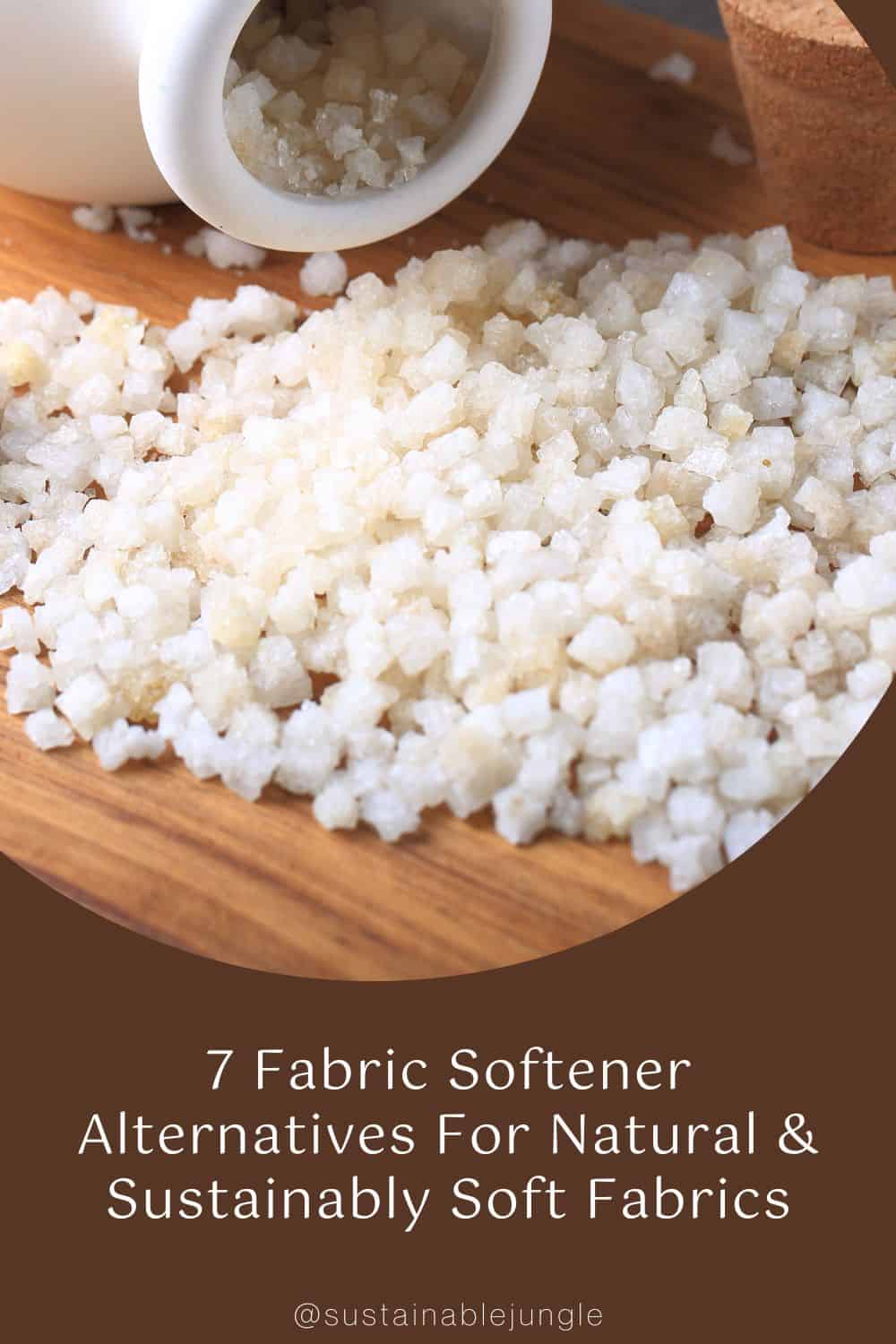 7 Fabric Softener Alternatives For Natural & Sustainably Soft Fabrics Image by 4nadia #fabricsofteneralternatives #fabricsoftenersheetalternatives #alternativetofabricsoftener #ecofriendlyalternativestofabricsoftener #naturalalternativestofabricsoftener #sustainablejungle