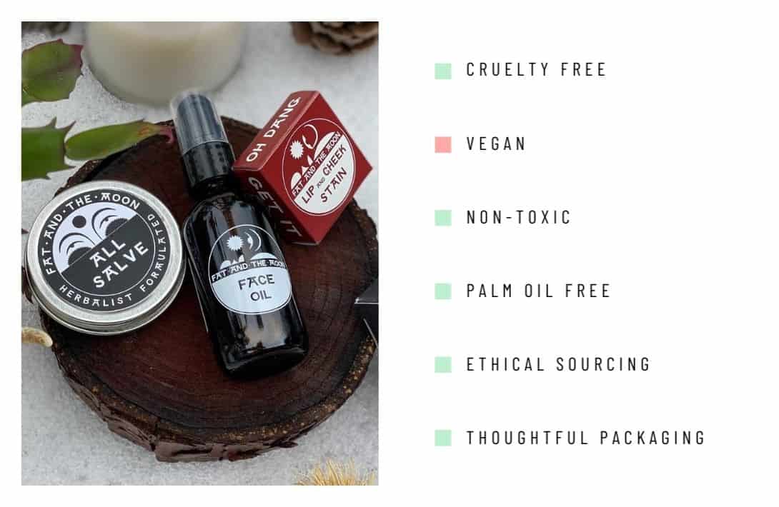 11 Sustainable Beauty Brands Creating Clean Green Cosmetics Image by @hayflux for Fat and the Moon #sustainablebeauty #bestsustainablebeautybrands #sustainablebeautyproducts #ethicalbeautybrands #ethicalskincarebrands #ethicalbeautyproducts #sustainablejungle