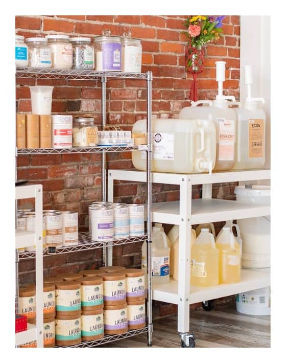 Let Plastic Freedom Ring With These 9 Boston Zero Waste Stores Image by @michellespaneddaphotography for Unpacked Living #zerowastestoreboston #bostonzerowastestores #zerowasteboston #bulkstoresboston #bulkgrocerystoresinbostonma #sustainablejungle