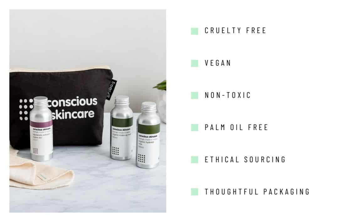 11 Sustainable Beauty Brands Creating Clean Green Cosmetics Image by Conscious Skincare #sustainablebeauty #bestsustainablebeautybrands #sustainablebeautyproducts #ethicalbeautybrands #ethicalskincarebrands #ethicalbeautyproducts #sustainablejungle