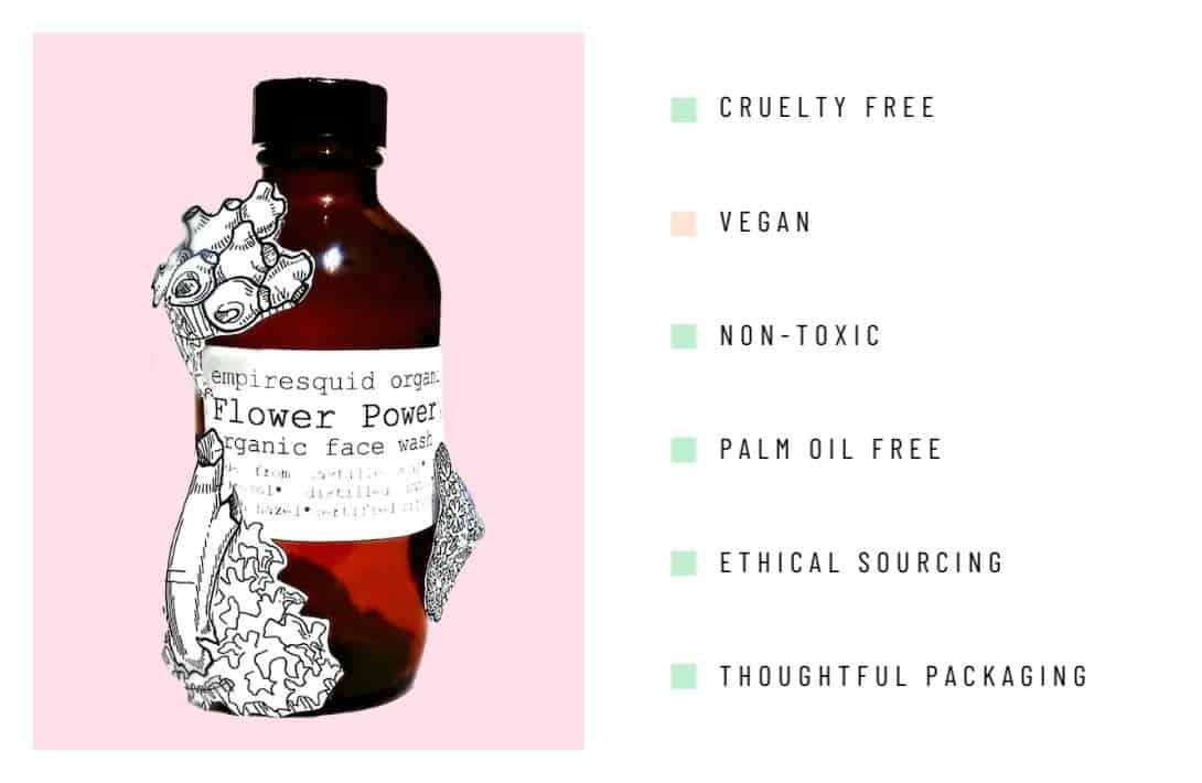 17 Zero Waste Skin Care Brands For Plastic-Free Pores Image by EmpireSquid Organics #zerowasteskincare #zerowasteskincarebrands #zerowasteskincareproducts #zerowasteskincareroutine #plasticfreeskincare #plasticfreeskincarekit #sustainablejungle