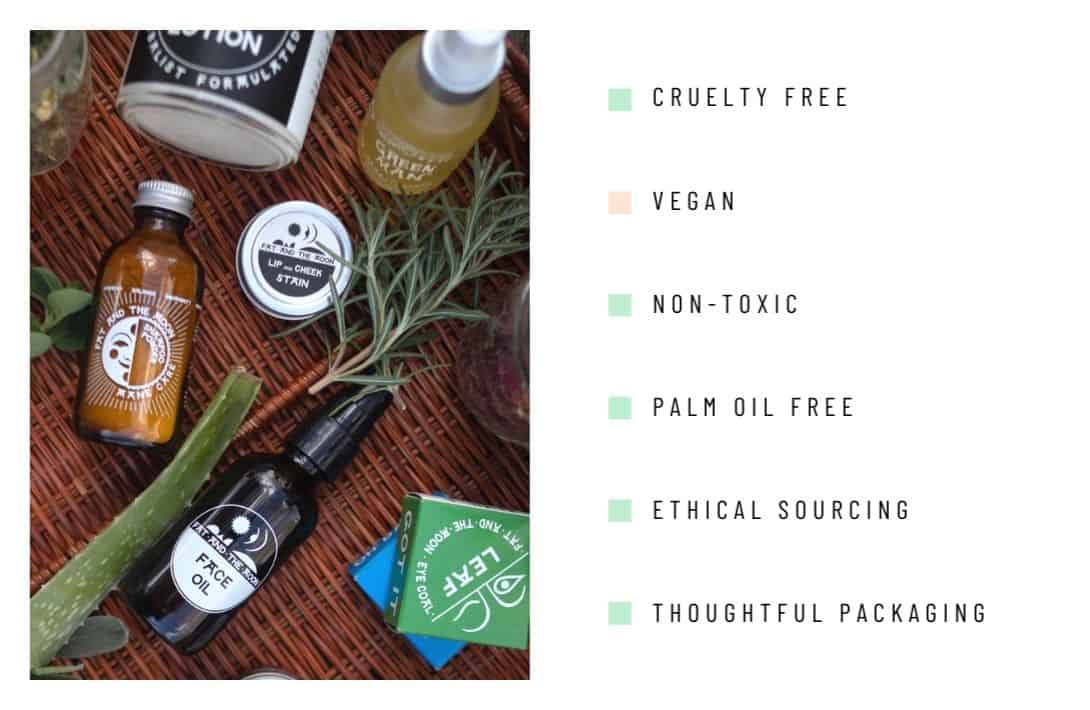 17 Zero Waste Skin Care Brands For Plastic-Free Pores Image by Fat and the Moon #zerowasteskincare #zerowasteskincarebrands #zerowasteskincareproducts #zerowasteskincareroutine #plasticfreeskincare #plasticfreeskincarekit #sustainablejungle