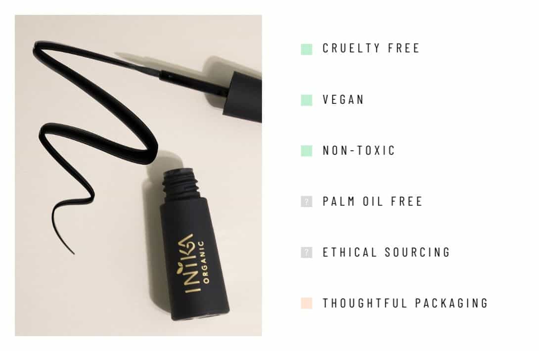 7 Organic Eyeliner Brands For A Non-Toxic & Natural Look Image by INIKA Organic #organiceyeliner #organiceyelinerliquid #eyelinerorganic #organiceyelinerpencil #naturaleyeliner #bestneaturaleyeliners #sustainablejungle