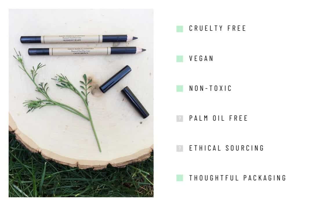 7 Organic Eyeliner Brands For A Non-Toxic & Natural Look Image by Moonrise Creek #organiceyeliner #organiceyelinerliquid #eyelinerorganic #organiceyelinerpencil #naturaleyeliner #bestneaturaleyeliners #sustainablejungle