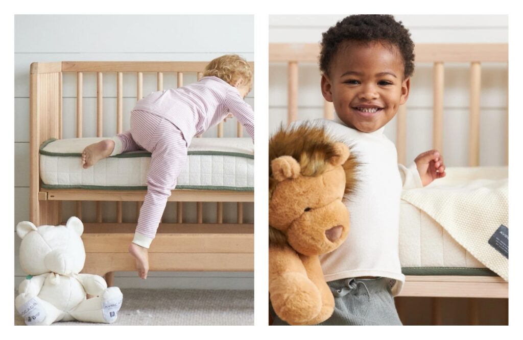 9 Non-Toxic & Organic Crib Mattresses For Safest Baby Slumber Images by Avocado #organiccribmattress #bestorganicmattressforcrib #organicbabymattress #nontoxiccribmattresses #bestorganiccribmattress #sustainablejungle