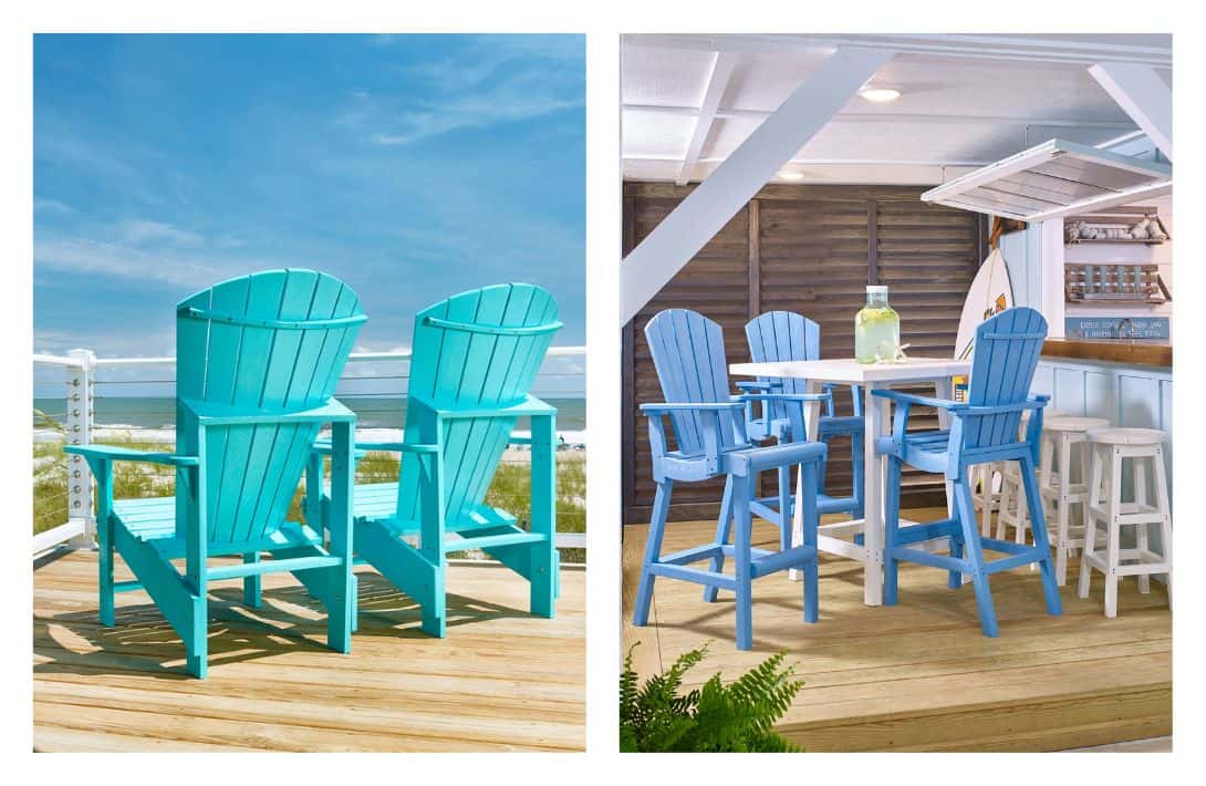 7 Best Recycled Plastic Outdoor Furniture Manufacturers to Green Up Your Outdoor Space Images by C.R Plastic Products #recycledplasticoutdoorfurniture #bestrecycledplasticfurniture #outdoorfurnituremadefromrecycledplastic #recycledplasticpatiofurniture #recycledpatiofurniture #sustainablejungle