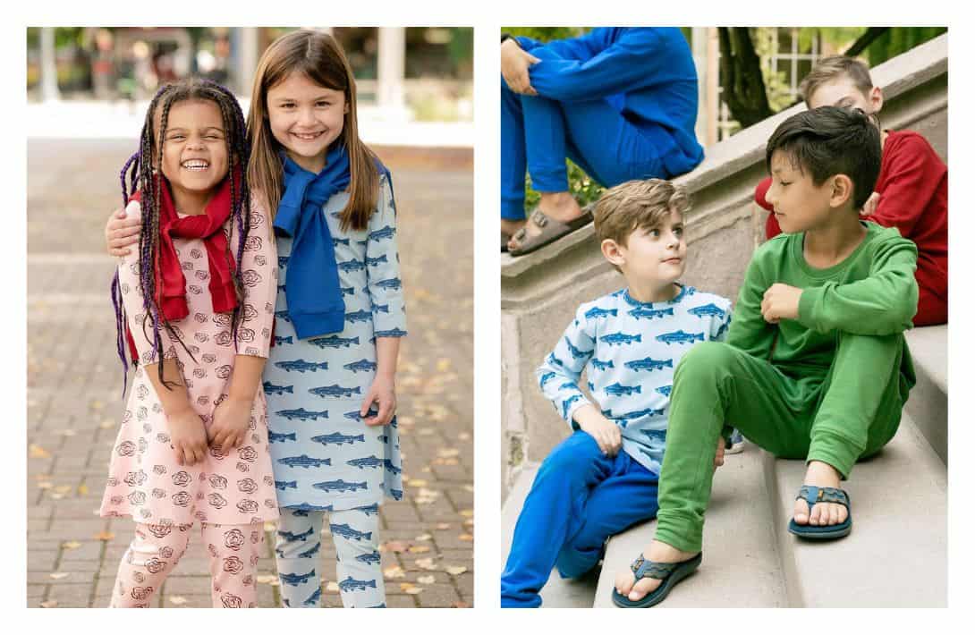 9 Organic Kids’ Clothes Brands For Totally Natural Toddlers & Tots Images by Crann Organic #organickidsclothes #organicchildrensclothing #organiccottonkidsclothes #organicclothesforkids #childrensorganicclothing #organickidsclothesbrands #sustaibablejungle