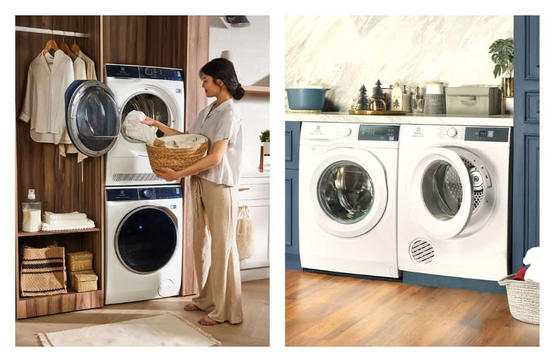 7 Eco-Friendly Washing Machines That Put The HE In Earth-Friendly Images by Electrolux #ecofriendlywashingmachines #ecowashingmachines #ecofriendlywasheranddryer #highefficiencywashingmachines #hewashingmachines #sustainablejungle