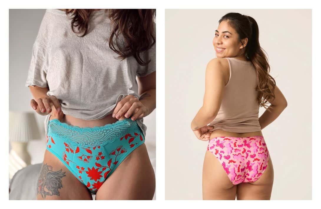 7 Organic Period Underwear & Panties For Non-Toxic Leak Protection Images by ModiBodi #organicperiodunderwear #organicottonperiodunderwear #organicperiodpanties #nontoxicperiodunderwear #bestnontoxicperiodunderwear #organicottonperiodpanties #sustainablejungle