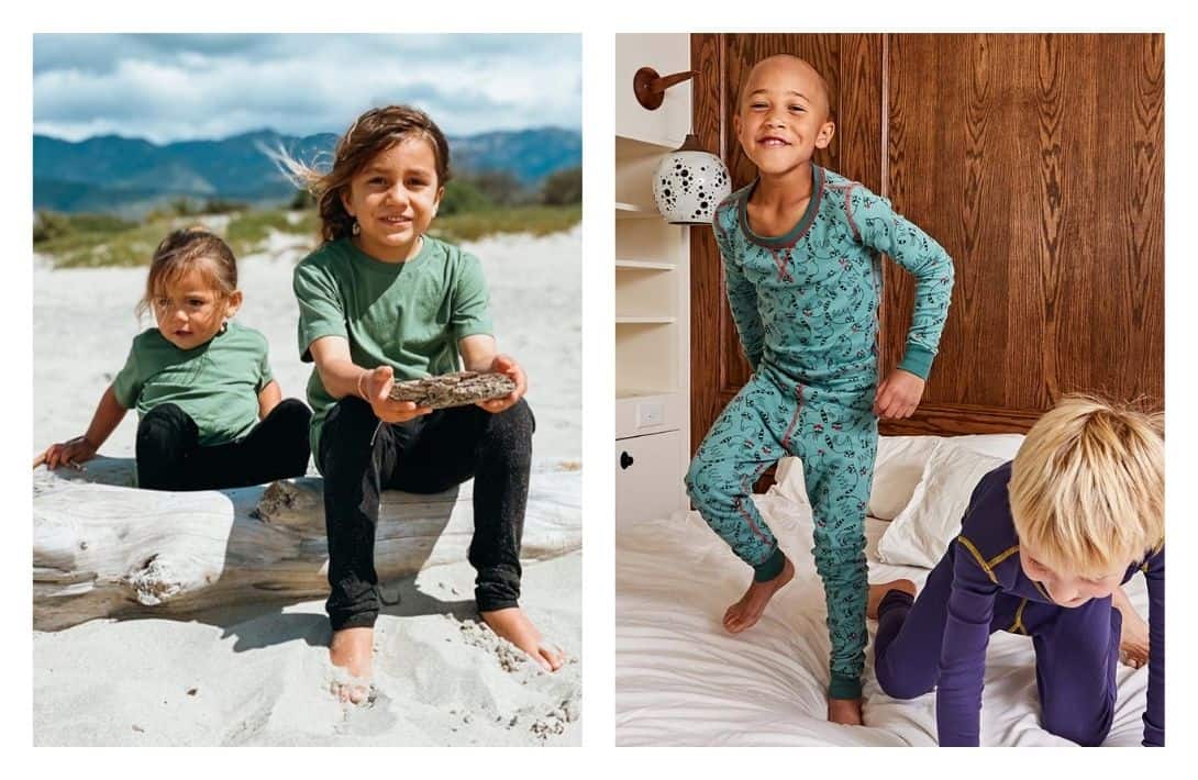 9 Sustainable Kids Clothing Brands To Kit Your Kiddo In Eco Kidswear Images by Pact #sustainablekidsclothing #sustainableclothingforkids #sustainablekidsclothes #ethicalkidsclothing #ethicalkidsclothes #sustainablekidswear #sustainablejungle