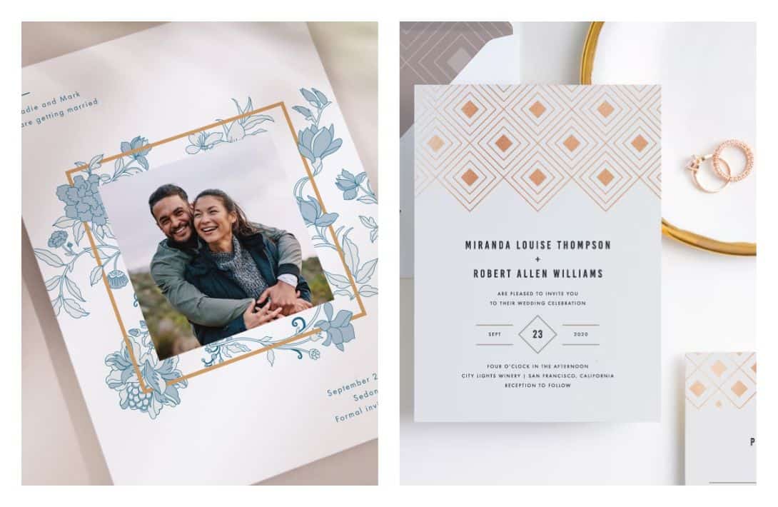 5 Eco-Friendly Wedding Invitations for a Sustainable ‘Save The Date' Images by Paper Culture #ecofriendlyweddinginvitations #ecofriendlyweddinginvites #affordableecofriendlyweddinginvitations #sustainableweddinginvitations #ecofriendlyinvitations #sustainablejungle