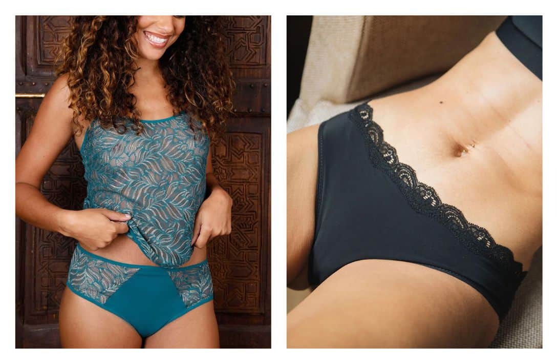 7 Organic Period Underwear & Panties For Non-Toxic Leak Protection Images by Rejeanne #organicperiodunderwear #organicottonperiodunderwear #organicperiodpanties #nontoxicperiodunderwear #bestnontoxicperiodunderwear #organicottonperiodpanties #sustainablejungle