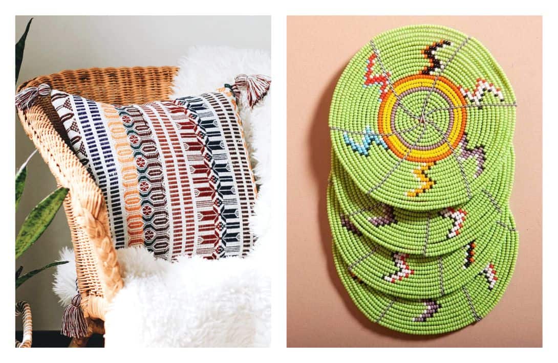 11 Eco-Friendly & Sustainable Home Decor Brands For Happy, Healthy Home Goods Images by UPAVIM Crafts and Beadworks Kenya #sustainablehomedecor #sustainablehomedecorbrands #sustainablehomegoods #affordablesustainablehomegoods #ecofriendlysustainablehomedecor #sustainablejungle