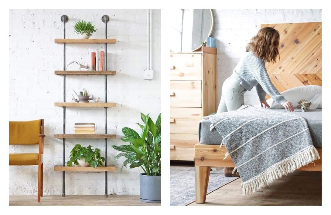 11 Eco-Friendly & Sustainable Furniture Brands to D-Eco-Rate Your Home Images by Urban Billy #sustainablefurniture #sustainablefurniturecompanies #bestsustainablefurniturebrands #ecofriendlyfurniture #affordableecofriendlyfurniture #ecofriendlybedroomfurniture #sustainablejungle