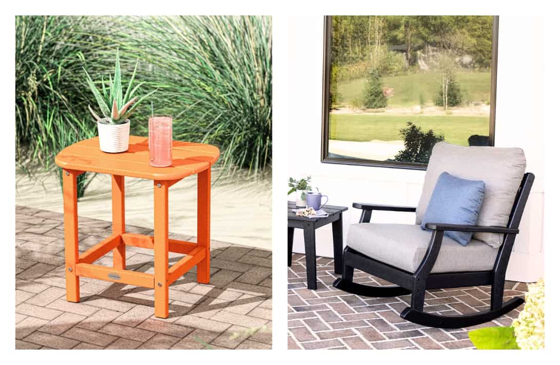 7 Best Recycled Plastic Outdoor Furniture Manufacturers to Green Up Your Outdoor Space Image by Vermont Wood Studios #recycledplasticoutdoorfurniture #bestrecycledplasticfurniture #outdoorfurnituremadefromrecycledplastic #recycledplasticpatiofurniture #recycledpatiofurniture #sustainablejungle