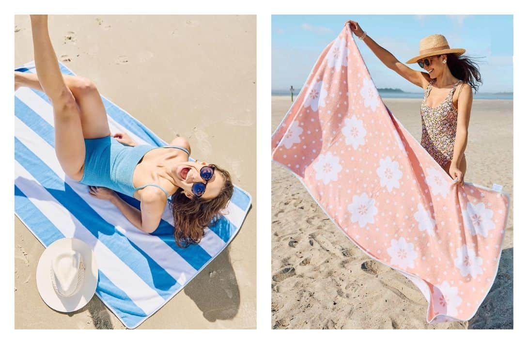 7 Sustainable Beach Towels For Eco-Friendly Summer Fun Images by Weezie #sustainablebeachtowels #sustainableethicalbeachtowels #ecofriendlybeachtowels #sustainableorganicbeachtowels #cutesustainablebeachtowels #sustainablejungle