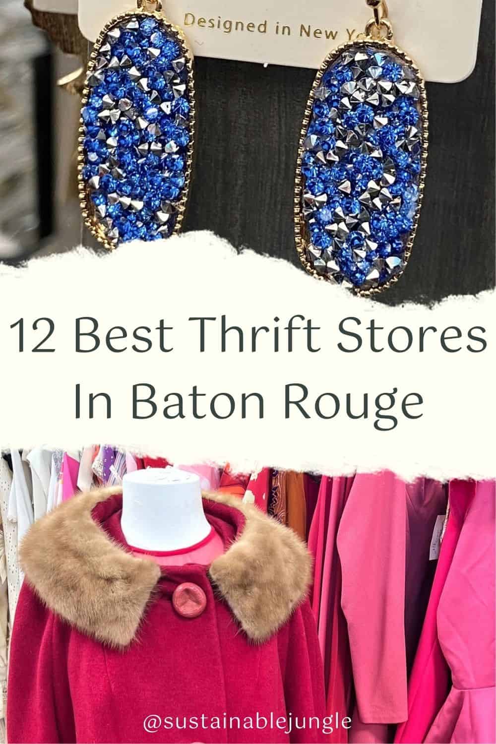 Bargain Hunting In The Red Stick: 12 Best Consignment & Thrift Stores In Baton Rouge Images by Treasures Galore Thrift Store and The Pink Elephant Antiques #thriftstoresbatonrouge #batonrougethriftstores #consignmentsotresinbatonrouge #vintagethriftstoresbatonrouge #thriftstoresinbatonrouge #sustainablejungle