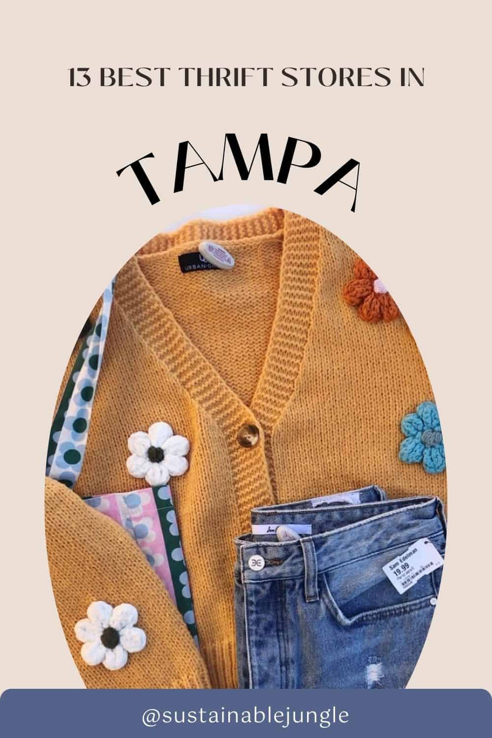 13 Best Tampa Thrift Stores for Bargain-Seeking Buccaneers Image by Uptown Cheapskate #thriftstorestampa #tampathriftstores #besttampathriftstores #thriftstoresintampa #tampabaythriftstores #sustainablejungle