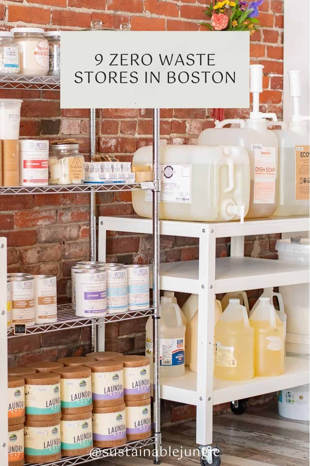 Let Plastic Freedom Ring With These 9 Boston Zero Waste Stores Image by @michellespaneddaphotography for Unpacked Living #zerowastestoreboston #bostonzerowastestores #zerowasteboston #bulkstoresboston #bulkgrocerystoresinbostonma #sustainablejungle