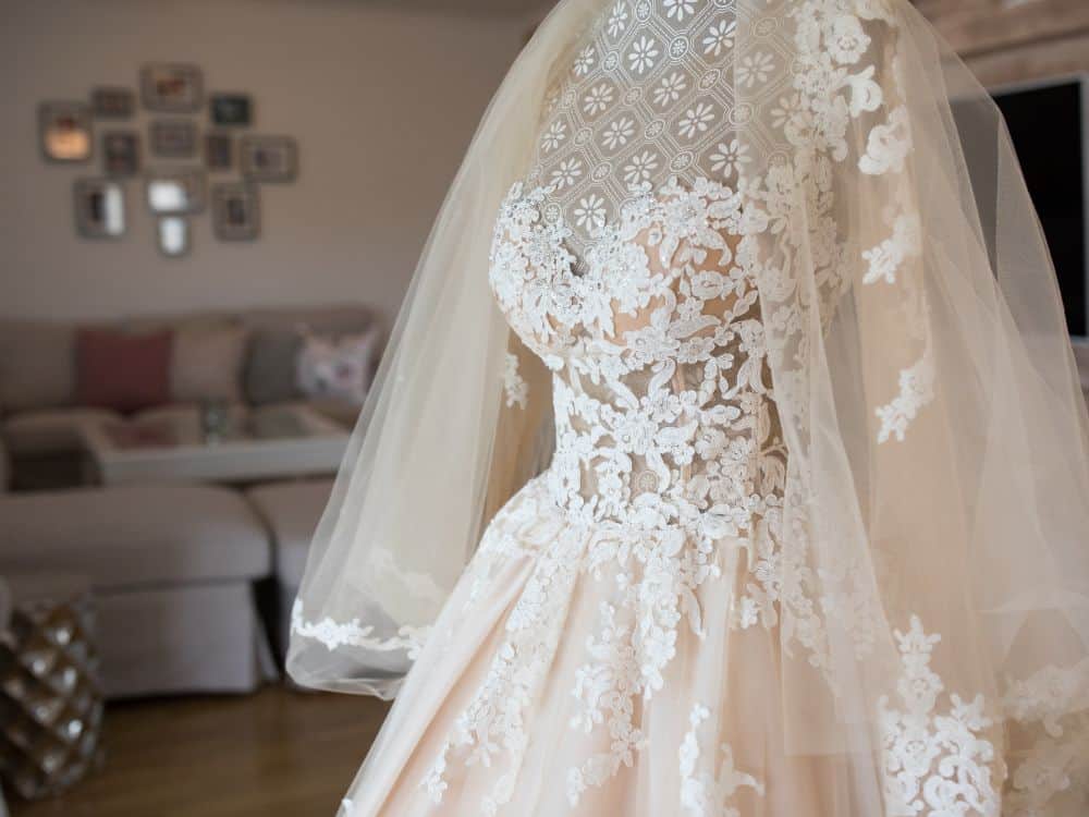 What to Do With Old Wedding Dresses: 11 Recycling Ideas To Take It From Sentimental to Sustainable Image by bojanstory #whattodowithodlweddingdress #whattodowitholdweddingdresses #whattodowithyouroldweddingdress #recycleweddingdress #weddingdressrecycling #weddingdressrecycleideas #sustainablejungle