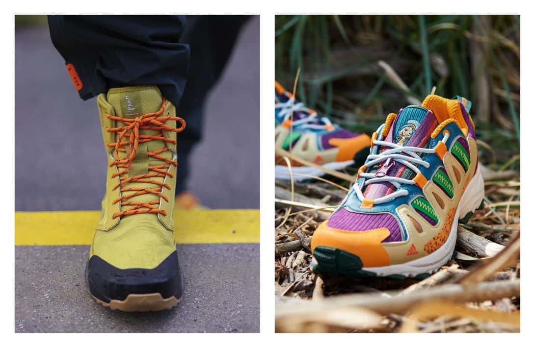 11 Vegan Hiking Boots & Shoes For When You Want to Save The Animals And Look Good Doing It Images by Adidas Terrex #veganhikingboots #veganhikingshoes #bestveganhikingboots #veganwaterproofhikingboots #nonleatherhikingboots #veganleatherhikingboots #sustainablejungle