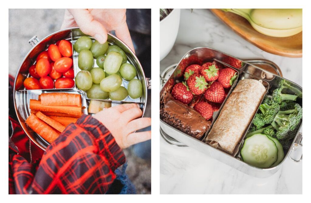 Plastic free top storage bags