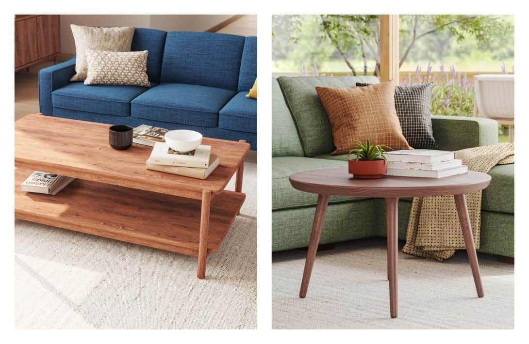 7 Eco-Friendly & Sustainable Coffee Tables To Center Your Natural, Non-Toxic Living Room Images by Medley #sustainablecoffeetables #naturalwoodcoffeetables #naturalcoffeetable #sustainablewoodcoffeetable #organicwoodcoffeetable #sustainablejungle