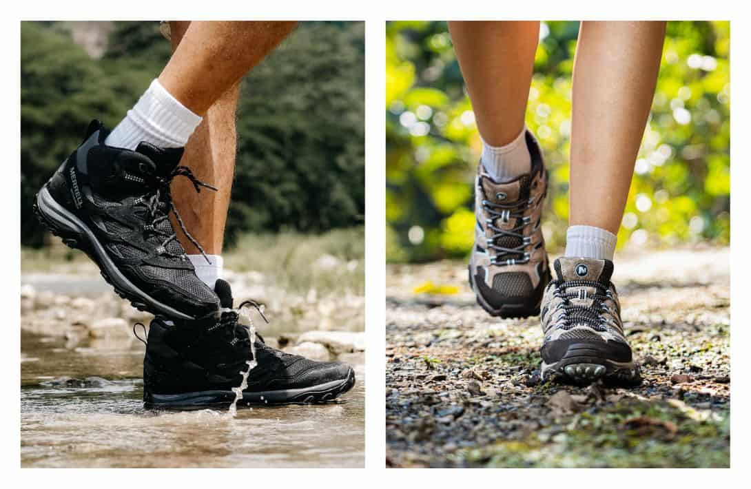 7 Sustainable Hiking Boots & Shoes: Reduce Your Carbon Footprint With Every Step Images by Merrell #sustainablehikingboots #sustainablehikingshoes #ecofriendlyhikingboots #ecofriendlyhikingshoes #sustainablewaterproofhikingboots #bestsustainablehikingboots #sustainablejungle