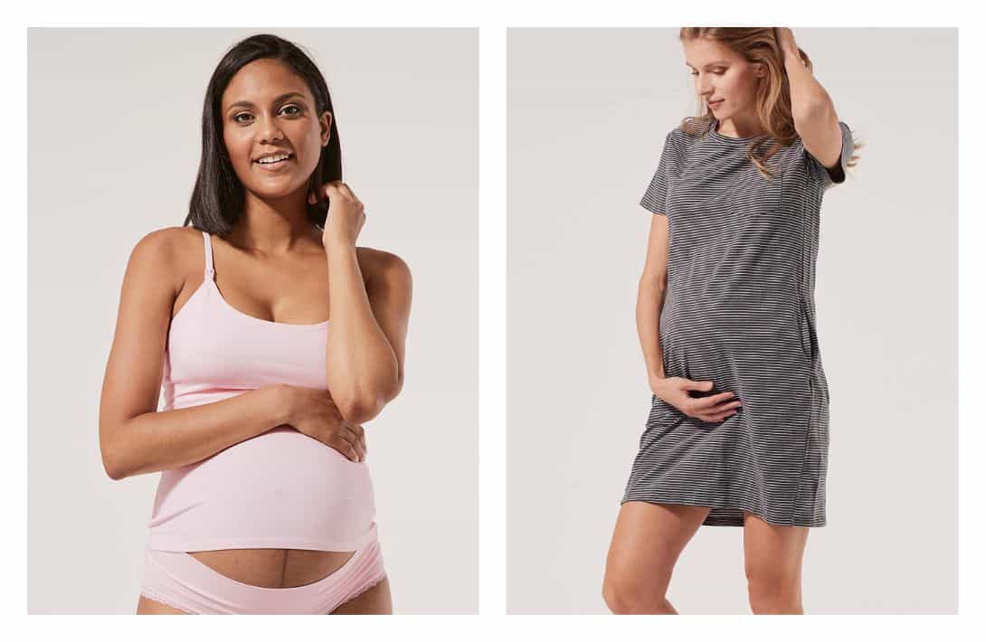 Organic Maternity Clothes: 7 Brands Helping You Responsibly Rock Your Mom Bod Images by Pact #organicmaternityclothes #organicmaternityclothing #organiccottonmaternityclothes #sustainablematernityclothes #bestsustainablematernityclothes #ecofriendlymaternityclothesorganic #sustainablejungle