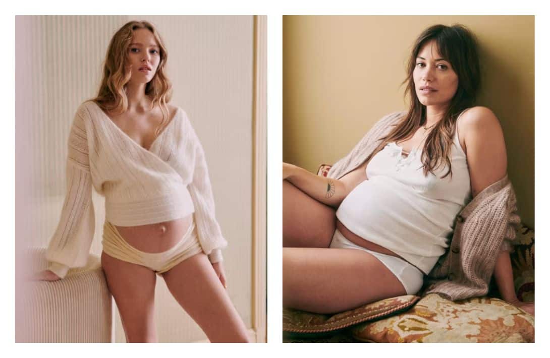 Organic Maternity Clothes: 7 Brands Helping You Responsibly Rock Your Mom Bod Images by Sézane #organicmaternityclothes #organicmaternityclothing #organiccottonmaternityclothes #sustainablematernityclothes #bestsustainablematernityclothes #ecofriendlymaternityclothesorganic #sustainablejungle