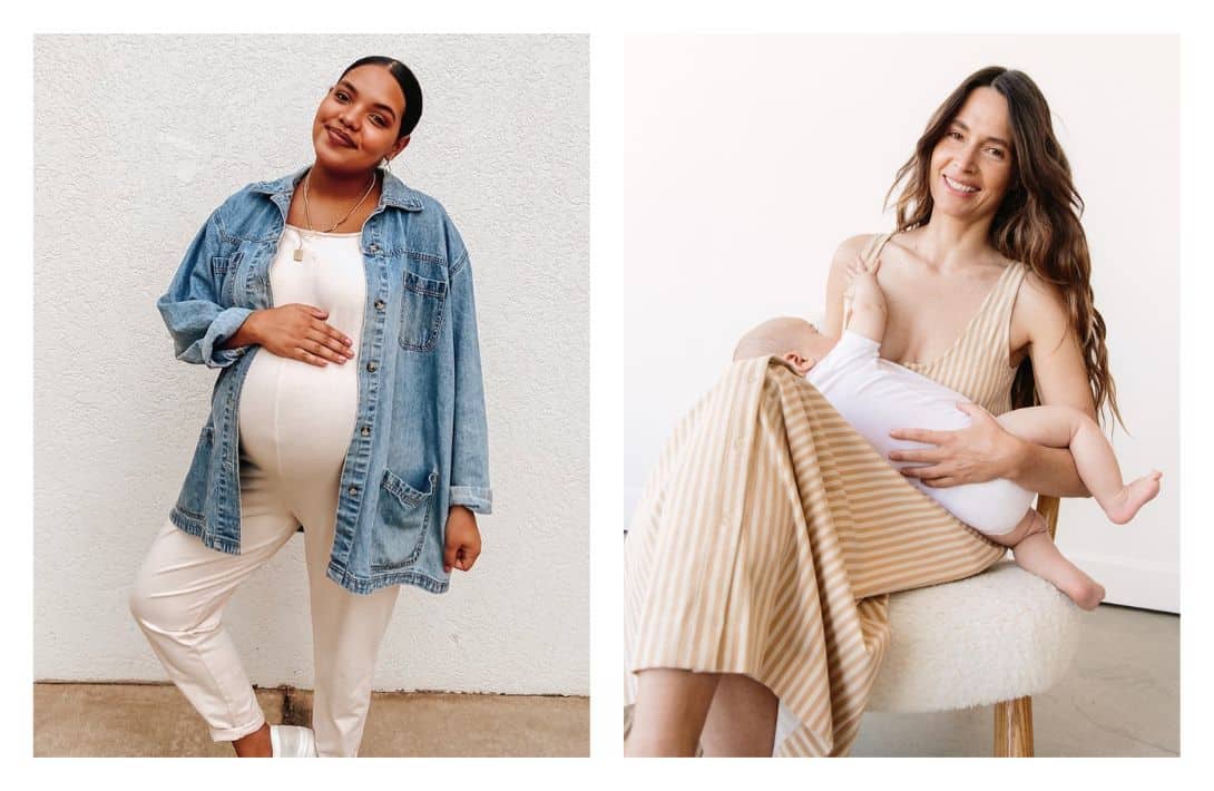 Organic Maternity Clothes: 7 Brands Helping You Responsibly Rock Your Mom Bod Images by Storq #organicmaternityclothes #organicmaternityclothing #organiccottonmaternityclothes #sustainablematernityclothes #bestsustainablematernityclothes #ecofriendlymaternityclothesorganic #sustainablejungle