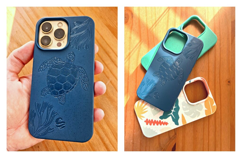 Sustainable iPhone Cases made of vegan leather