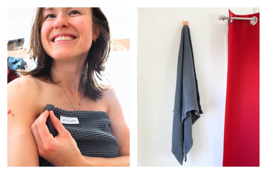 9 Sustainable Towels To Upgrade Your Bathroom And Support The Environment Images by Sustainable Jungle #sustainabletowels #sustainablebathtowels #sustainablekitchentowels #ecofriendlytowels #ecobathtowels #bestecofriendlytowels #sustainablejungle