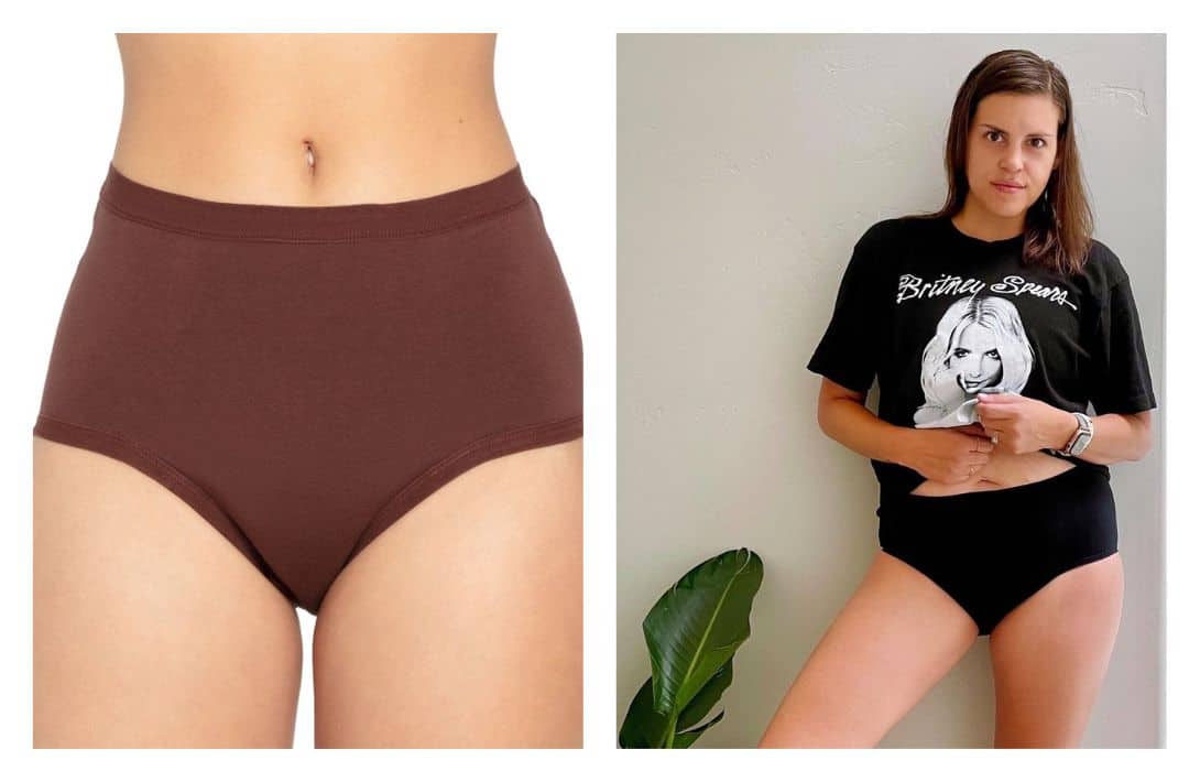 9 Sustainable Period Underwear For A More Eco-Friendly Flow Images by The Period Company #sustainableperiodunderwear #ecofriendlypreiodunderwear #sustianablereusableperiodunderwear #areperiodunderwearsustainable #bestecofriendlyperiodunderwear #sustainablepfasfreeperiodunderwear #sustainablejungle