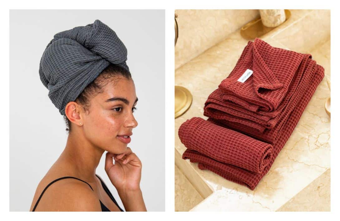 9 Sustainable Towels To Upgrade Your Bathroom And Support The Environment Images by ettitude #sustainabletowels #sustainablebathtowels #sustainablekitchentowels #ecofriendlytowels #ecobathtowels #bestecofriendlytowels #sustainablejungle