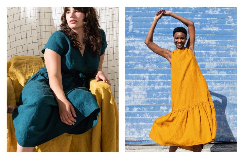 7 Beautifully Breezy Brands Offering A Linen Dress For Wedding Guests Images by not PERFECT LINEN #linendressforweddingguest #linendressesforweddingguests #linendressesforweddings #linenweddingguestdresses #etsylinenweddingguestdress #sustainablejungle