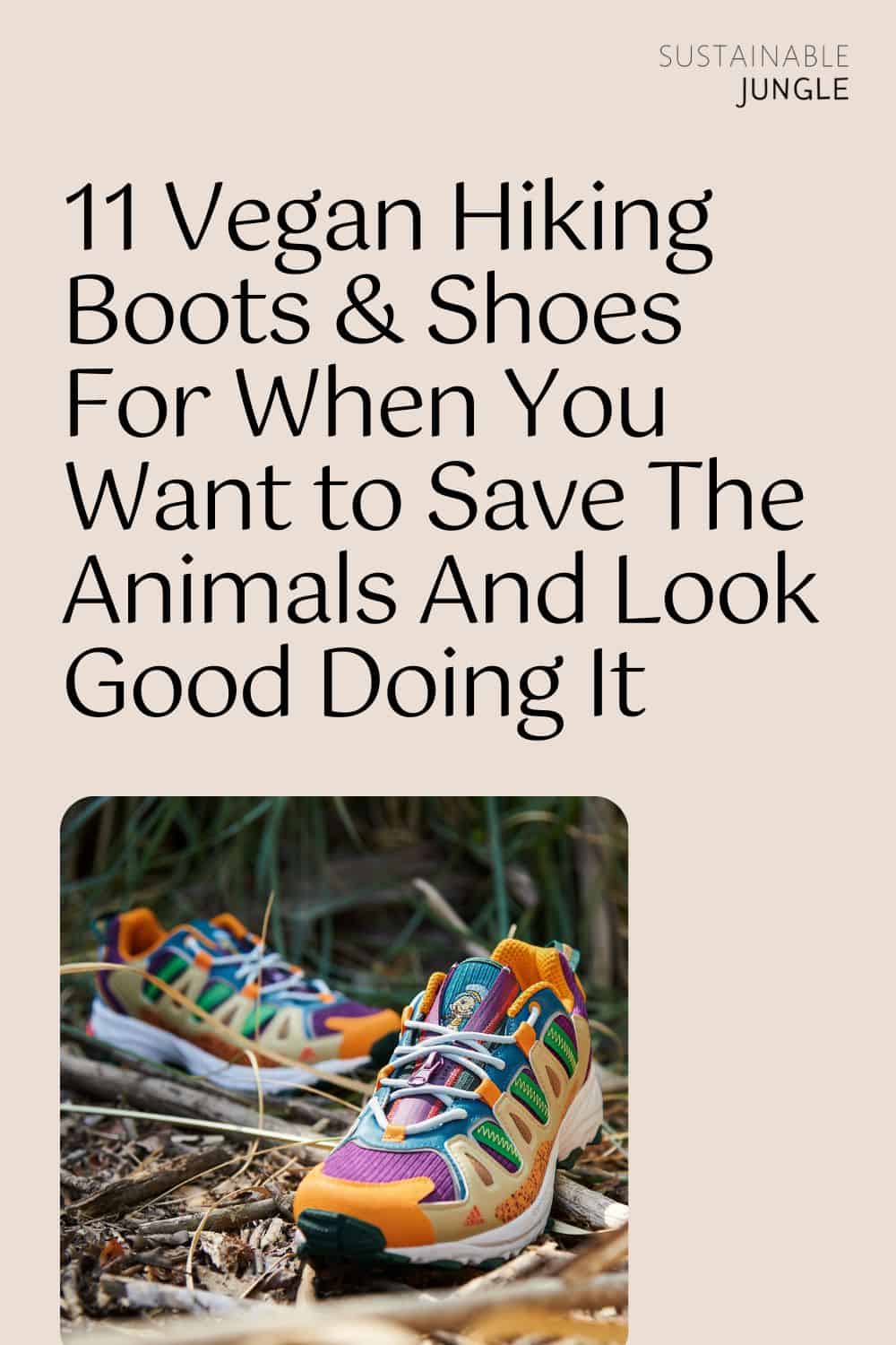 11 Vegan Hiking Boots & Shoes For When You Want to Save The Animals And Look Good Doing It Image by Adidas Terrex #veganhikingboots #veganhikingshoes #bestveganhikingboots #veganwaterproofhikingboots #nonleatherhikingboots #veganleatherhikingboots #sustainablejungle