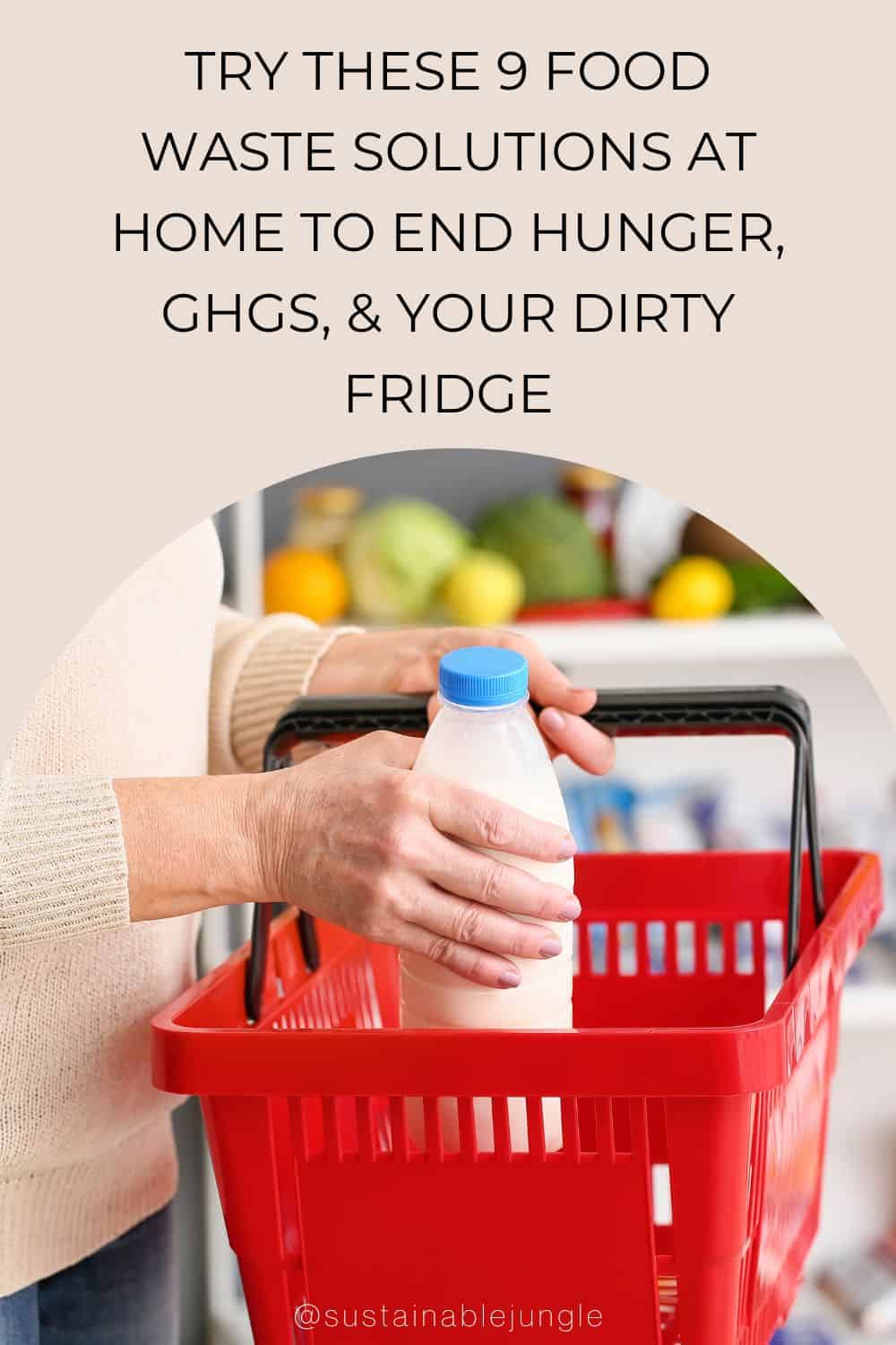 Try These 9 Food Waste Solutions At Home to End Hunger, GHGs, & Your Dirty Fridge Image by pixelshot #foodwastesolutions #foodwastesolutionsathome #solutionstofoodwaste #howtopreventfoodwasteathome #solutionsforfoodwaste #foodwastesolutionsathome #sustainablejungle