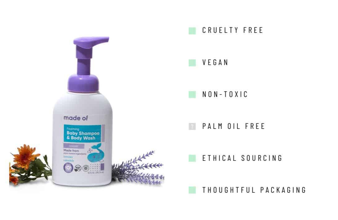 Organic baby soap and shampoo cheap