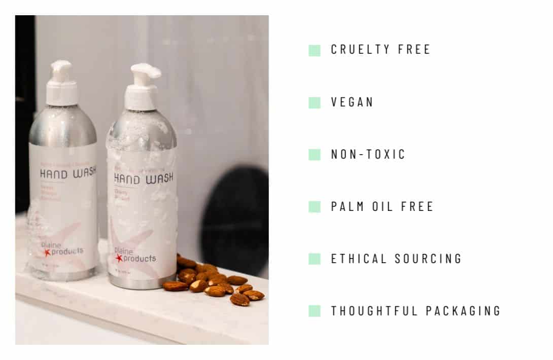9 Eco-Friendly Hand Soap Brands For More Sustainable Suds Image by Plaine Products #ecofriendlyhandsoap #ecofriendlyhandsoaprefill #sustainablehandsoap #sustainableliquidhandsoap #bestecofriendlyhandsoap #sustainablehandsoaptablets #sustainablejungle