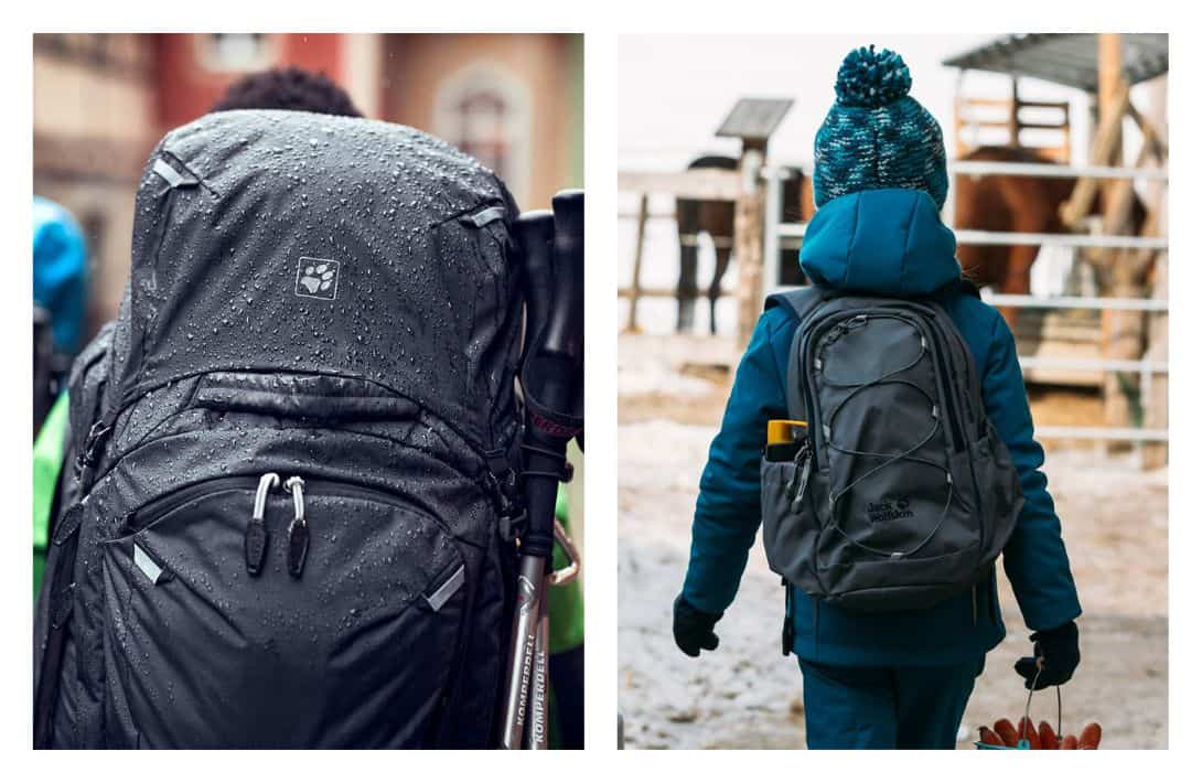 11 Sustainable Backpacks for All Your Eco-Friendly Adventuring Images by Jack Wolfskin #sustainablebackpacks #bestsustainablebackpacks #ecofriendlybackpacks #ecofriendlybackpacksforschool #sustainablebackpackbrands #sustainablelaptopbackpacks #sustainablejungle