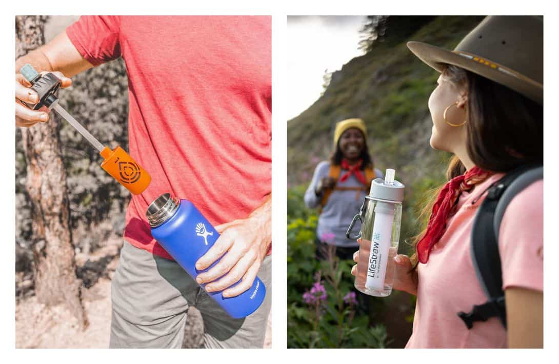 13 Eco-Friendly Travel Products To Jetset Your Sustainability Images by Lifestraw and Epic Water Filters #ecofriendlytravelproducts #ecofriendlytravelcontainers #ecofriendlyproductstravel #sustainabletravelproducts #sustainabletravelkit #sustainablejungle