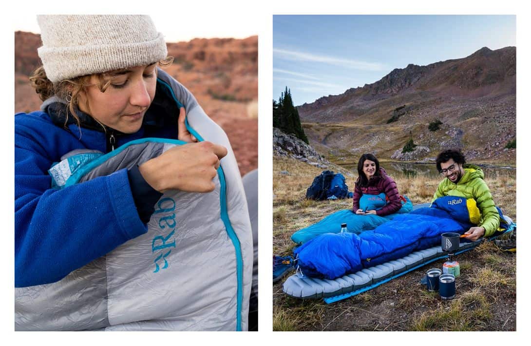 7 Sustainable Sleeping Bags For More Conscious Camping Comfort Images by RAB #sustainablesleepingbags #sustainablebackpackingsleepingbags #sustainablecampingsleepingbags #ecofriendlysleepingbags #ecofriendlybackpackingsleepingbags #sustainablejungle