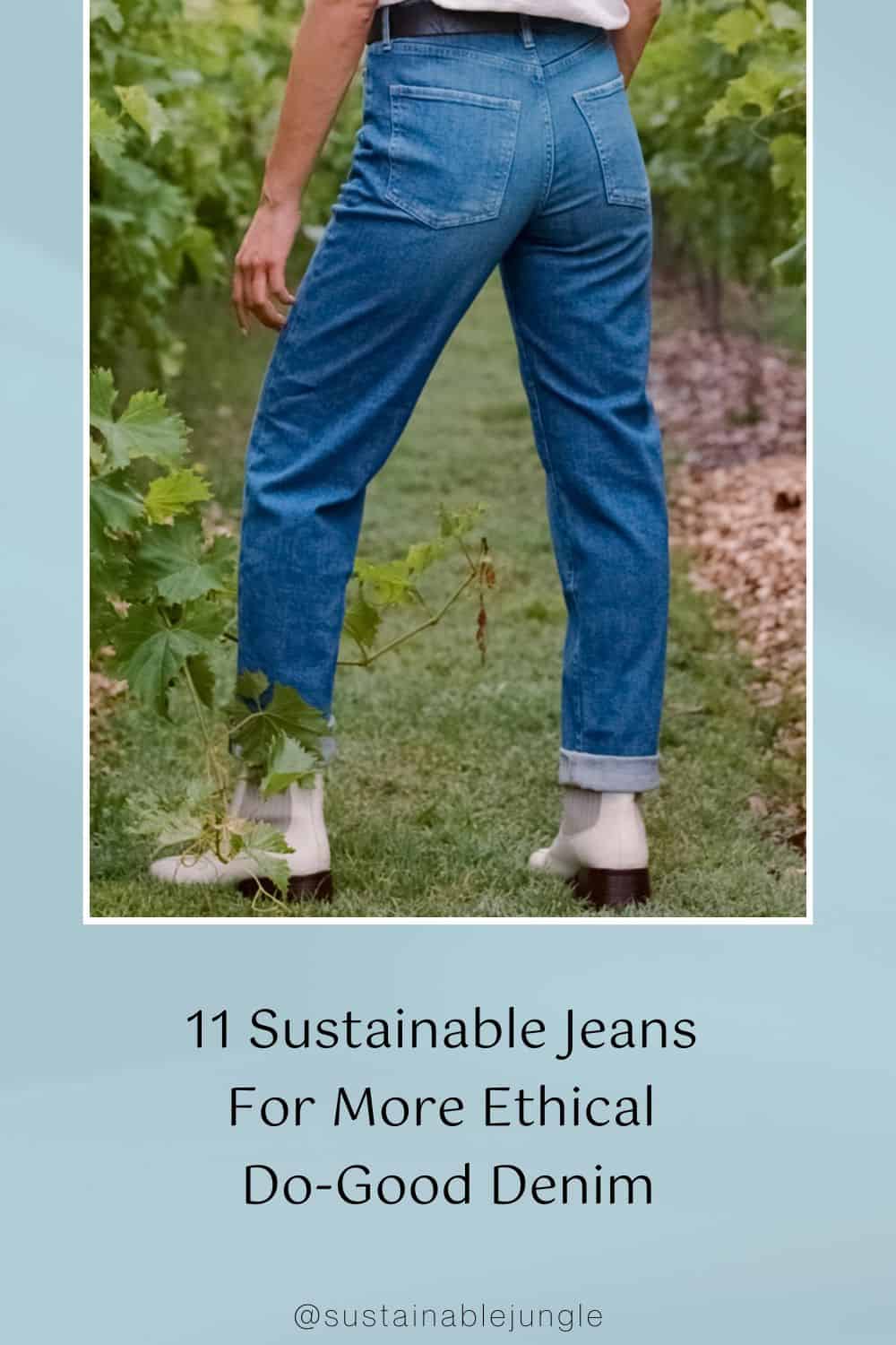 11 Sustainable Jeans For More Ethical Do-Good Denim Image by Outland Denim #sustainablejeans #sustainablejeansbrands #sustainabledenim #sustainabledenimbrands #sustainablemensjeans #isdenimsustainable #sustainablejungle