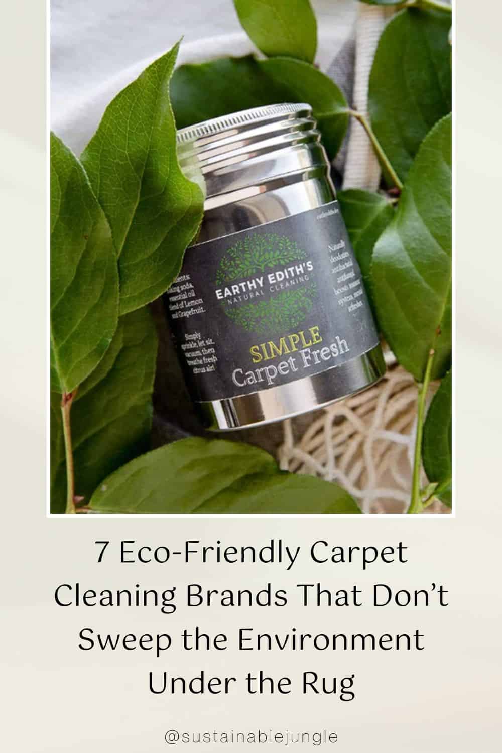 7 Eco-Friendly Carpet Cleaning Brands That Don’t Sweep the Environment Under the Rug Image by zerowastestore.com #ecofriendlycarpetcleaner #ecofriendlycarpetcleaning #nontoxiccarpetcleaner #bestnontoxiccarpetcleaner #nontodiccarpetcleanerrecipe #sustainablejungle