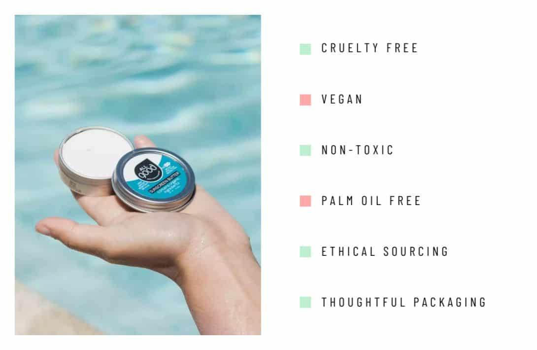 11 Zero Waste Sunscreen Alternatives For A More Sustainable SPF Image by All Good #zerowastesunscreen #sustainablesunscreen #zerowastefacesunscreen #plasticfreezerowastesunscreen #sustainablesunscreenbrands #sustainablejungle