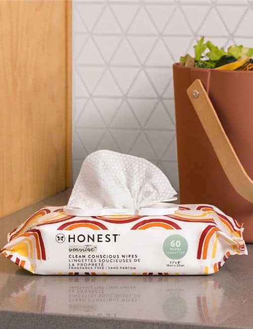 9 Best Organic Baby Wipes for Natural, Tiny Tushes Image by Honest.com #organicbabywipes #naturalbabywipes #bestorganicbabywipes #allnaturalbabywipes #bestbabywipesorganic #sustainablejungle